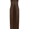 Jackie lång diamanttop – choklad Jackie lång diamanttop – choklad