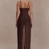 Jackie lång diamanttop – choklad Jackie lång diamanttop – choklad