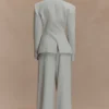 Jameson Cinched Suiting Blazer – Ljus salvia Jameson Cinched Suiting Blazer – Ljus salvia