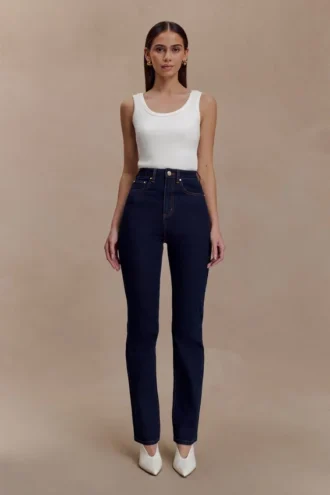 Janessa skinny-Denim-jeans – indigoblå