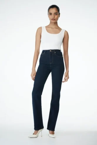 Janessa skinny-Denim-jeans – indigoblå