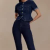 Janessa skinny-Denim-jeans – indigoblå Janessa skinny-Denim-jeans – indigoblå