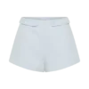 Josephine bomullsshorts med midjeband – isblå Josephine bomullsshorts med midjeband – isblå