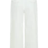 Kaitlyn korta jeans med vida ben – Vit Kaitlyn korta jeans med vida ben – Vit