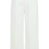 Kaitlyn korta jeans med vida ben – Vit Kaitlyn korta jeans med vida ben – Vit