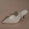 Karla Pearl Mule – Elfenben Karla Pearl Mule – Elfenben