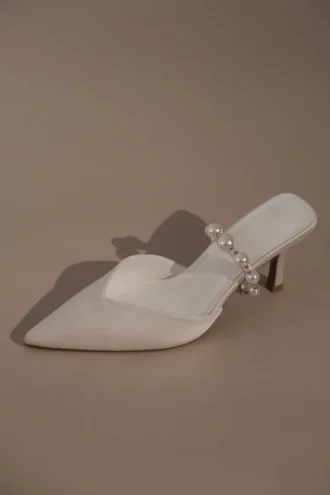 Karla Pearl Mule – Elfenben