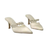 Karla Pearl Mule – Elfenben Karla Pearl Mule – Elfenben