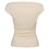 Kinsley Slinky-toppar med metallbeslag – Ivory Kinsley Slinky-toppar med metallbeslag – Ivory