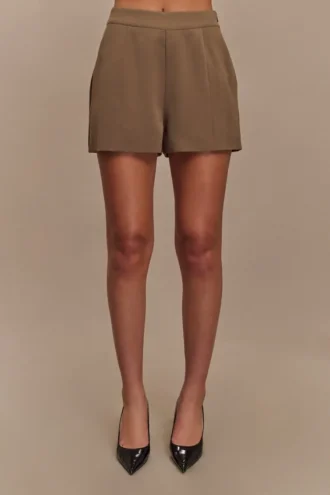 Korrie kostymshorts – kakaobruna Korrie kostymshorts – kakaobruna