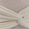 Laurie Twist Knit Mini Klänning – Ivory