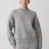 Lulu Oversized Knit Jumper – Grey Marle Lulu Oversized Knit Jumper – Grey Marle