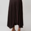 Luu Slinky midikjol – mörk choklad Luu Slinky midikjol – mörk choklad