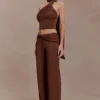 Lydia Slinky raka byxor – choklad Lydia Slinky raka byxor – choklad