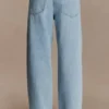 Mannon Denim-jeans med medelhög midja – 80-talsblå Mannon Denim-jeans med medelhög midja – 80-talsblå
