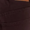 Mannon midjehöga Denim-jeans – chokladbruna Mannon midjehöga Denim-jeans – chokladbruna