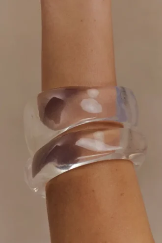 Marah armbandsset i harts – transparent Marah armbandsset i harts – transparent