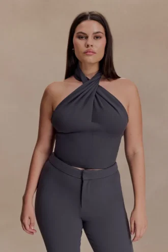 Marion Cross Over Top – Charcoal Shadow