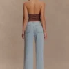 Mariposa Slinky halterneck-top – choklad Mariposa Slinky halterneck-top – choklad