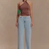Mariposa Slinky halterneck-top – choklad Mariposa Slinky halterneck-top – choklad