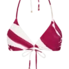 Marquise-bikini-toppar – Dragonfruit Deco Fleur-mönster