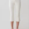 Mary Denim Capris – Vit Mary Denim Capris – Vit