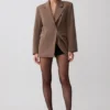 Mateo oversized-kavaj – kakaobrun Mateo oversized-kavaj – kakaobrun