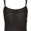 Mattais bouclé-stickad topp – mörk choklad Mattais bouclé-stickad topp – mörk choklad