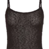 Mattais bouclé-stickad topp – mörk choklad Mattais bouclé-stickad topp – mörk choklad