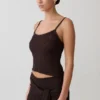 Mattais bouclé-stickad topp – mörk choklad Mattais bouclé-stickad topp – mörk choklad