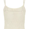 Mattais bouclé-stickad toppar – elfenben Mattais bouclé-stickad toppar – elfenben
