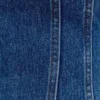 Meadow Denim korsett-halterneck-top – mörkblå