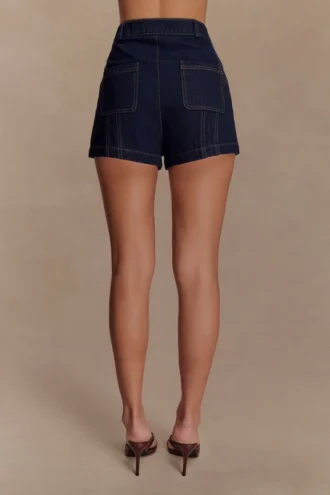 Meadow Denim Shorts – indigoblå