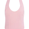 Meadow korsett-halterneck-top – Candy Pink Meadow korsett-halterneck-top – Candy Pink