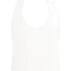 Meadow korsett-halterneck-top – vit Meadow korsett-halterneck-top – vit