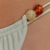 Memphis bikinibotten med pärlor – mint Memphis bikinibotten med pärlor – mint