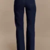 Meryl snörningsDenim-jeans – indigoblå