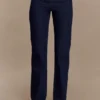 Meryl snörningsDenim-jeans – indigoblå