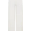 Miley Crochet Waistband Straight Leg Byxor – Ivory