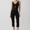 Millie Twist ärmlös topp – svart Millie Twist ärmlös topp – svart