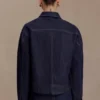 Olandria Oversized Jacket Top – tvättad indigoblå Olandria Oversized Jacket Top – tvättad indigoblå