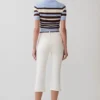 Mary Denim Capris – Vit Mary Denim Capris – Vit