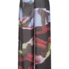 Rachel Chiffon Straight Leg Byxor – Multi Fluid Reverie Print