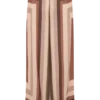 Rachel Chiffon Straight Leg Byxor – Multi Stripe Rachel Chiffon Straight Leg Byxor – Multi Stripe