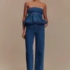 Rayne Wide Leg Denim Jeans – 90-talsblå