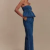 Rayne Wide Leg Denim Jeans – 90-talsblå