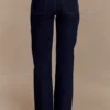 Remington V-front jeans med raka ben – indigoblå Remington V-front jeans med raka ben – indigoblå
