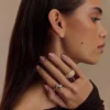 Romeo 3-delat ringset – silver Romeo 3-delat ringset – silver