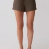 Romy Suiting Shorts – fiskbensmönster Romy Suiting Shorts – fiskbensmönster