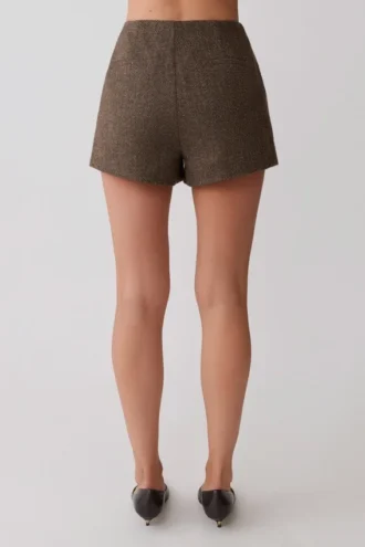 Romy Suiting Shorts – fiskbensmönster Romy Suiting Shorts – fiskbensmönster
